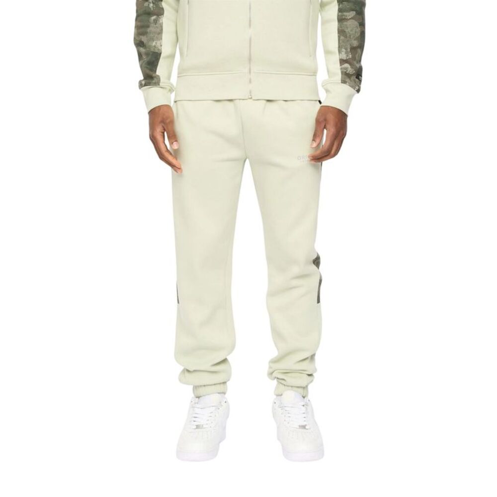 Crosshatch Mens Branton Sweatpants / Light Olive